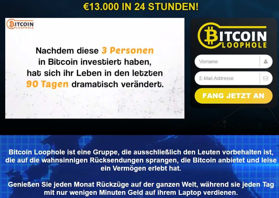 Bitcoin Loophole Spam